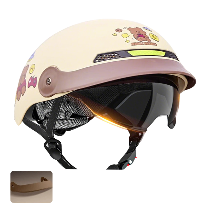 ⏳Spécial à durée limitée⏰Breathable Casque de moto léger et résistant aux chocs🛡️