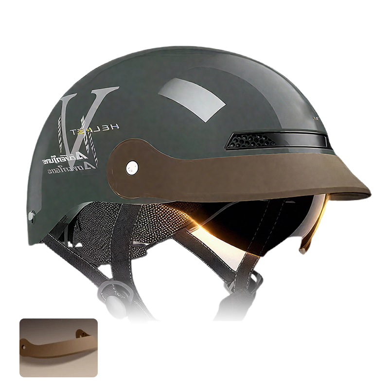 ⏳Spécial à durée limitée⏰Breathable Casque de moto léger et résistant aux chocs🛡️
