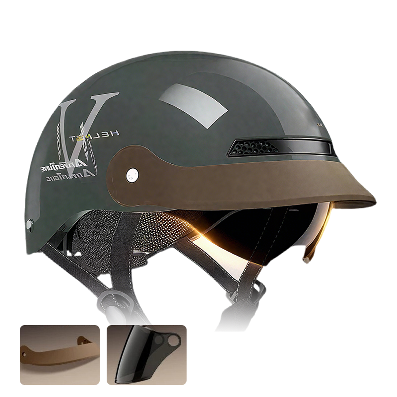 ⏳Spécial à durée limitée⏰Breathable Casque de moto léger et résistant aux chocs🛡️