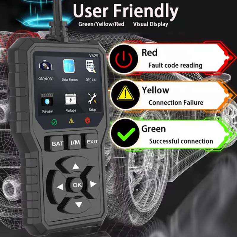 đ§ACHETEZ 2 - ĂCONOMISEZ 5.99âŹ!âšOutil Diagnostic OBD2 Professionnel - Analyse PrĂ©cise et Rapide, Compatible avec la Plupart des VĂ©hicules đđ±