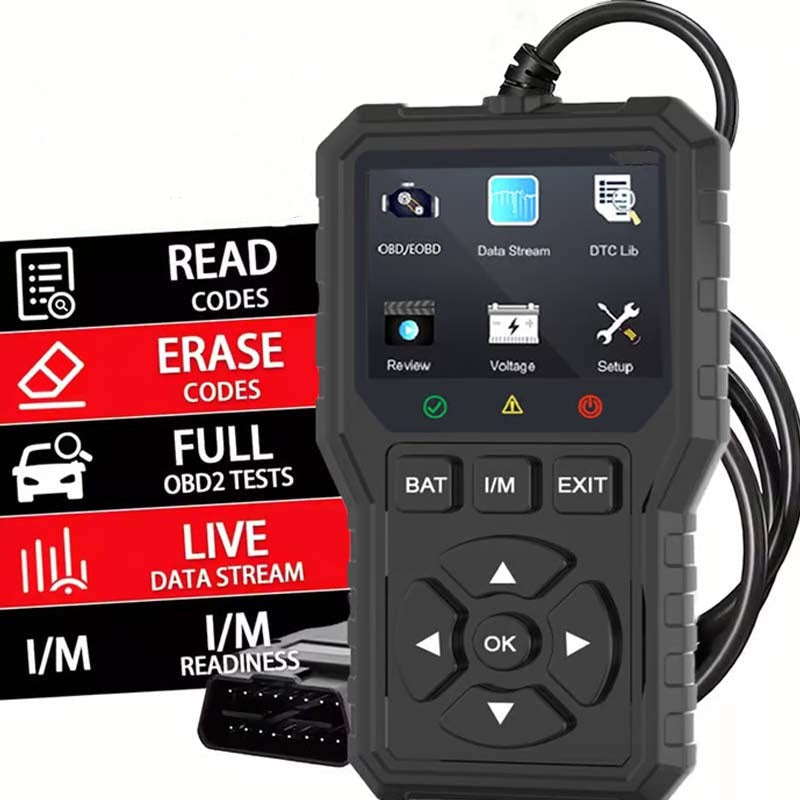 đ§ACHETEZ 2 - ĂCONOMISEZ 5.99âŹ!âšOutil Diagnostic OBD2 Professionnel - Analyse PrĂ©cise et Rapide, Compatible avec la Plupart des VĂ©hicules đđ±