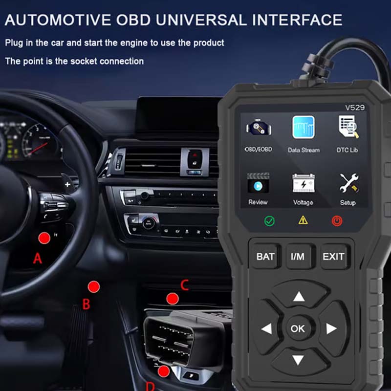 đ§ACHETEZ 2 - ĂCONOMISEZ 5.99âŹ!âšOutil Diagnostic OBD2 Professionnel - Analyse PrĂ©cise et Rapide, Compatible avec la Plupart des VĂ©hicules đđ±