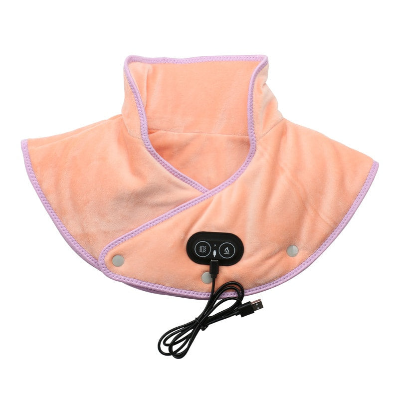 💆♀️ 60% DE RÉDUCTION ! ✨ Coussin Chauffant pour Cou et Épaules - Massage Vibrant et Chaleur Apaisante, Léger et Portable pour Maison/Bureau 🏠📦