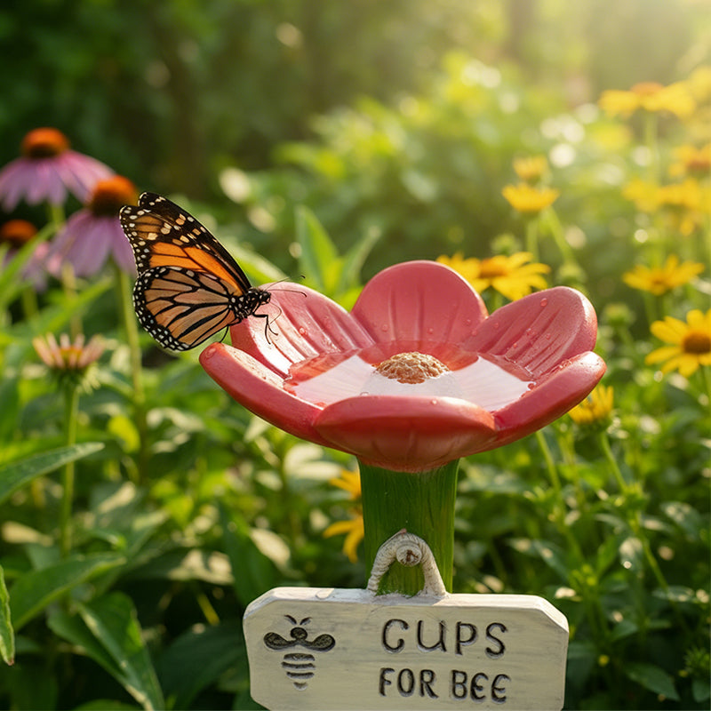 ⏳50 % de réduction pour une durée limitée🐝Station d'arrosage en forme de fleur pour abeilles💧