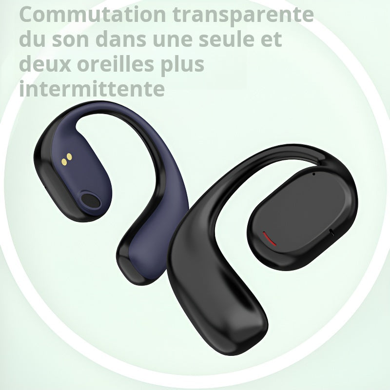 Casque Bluetooth suspendu à l'oreille sans fil