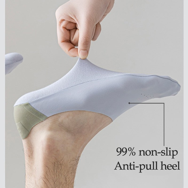 6 paires ! Chaussettes antidérapantes respirantes en soie glacée(Achetez 2 livraison gratuite)