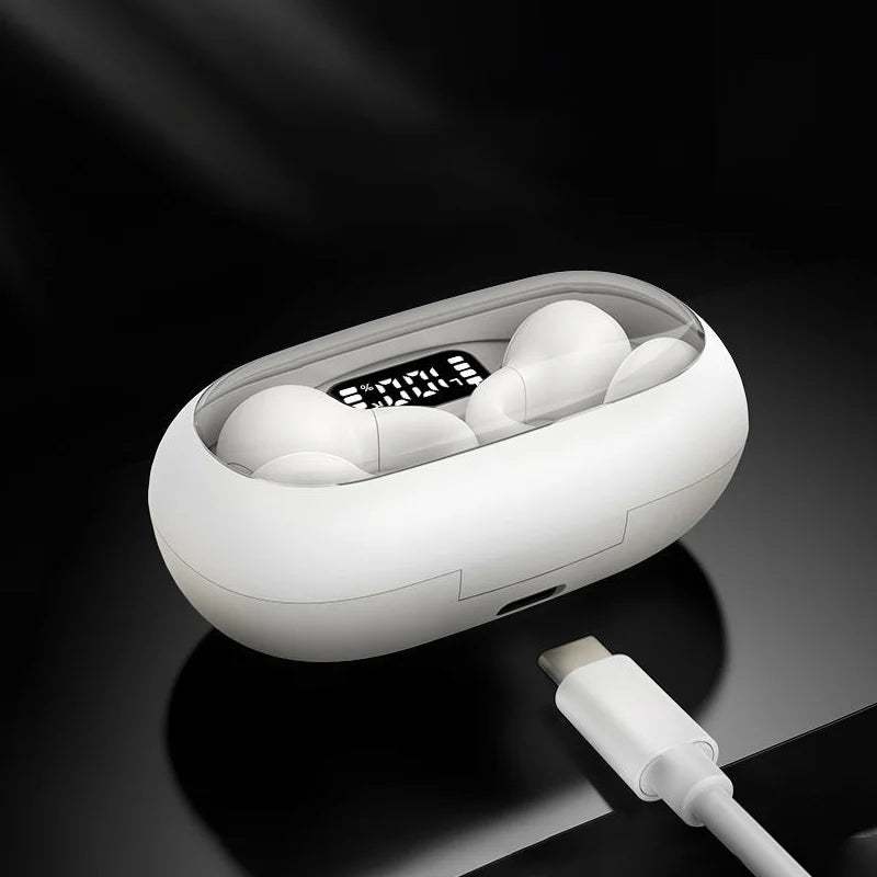 Casque d'écoute à clip Bluetooth à haute endurance et à réduction de bruit de haute qualité