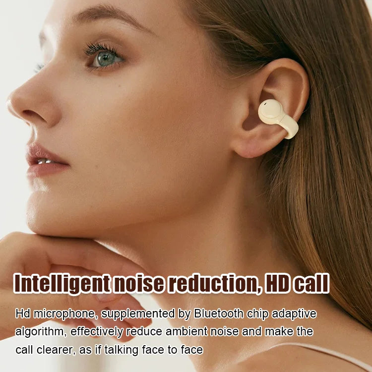 Casque d'écoute à clip Bluetooth à haute endurance et à réduction de bruit de haute qualité