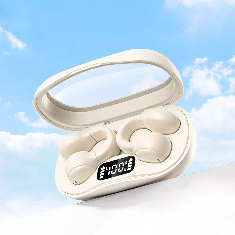 Casque d'écoute à clip Bluetooth à haute endurance et à réduction de bruit de haute qualité