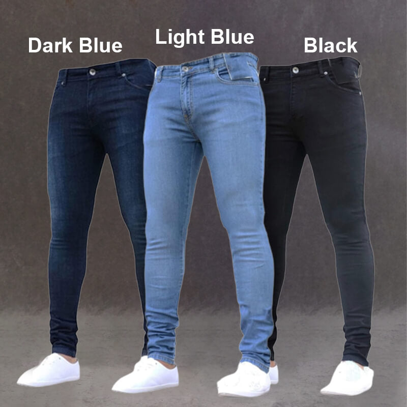 Hommes Slim Fit Denim Stretch Jeans