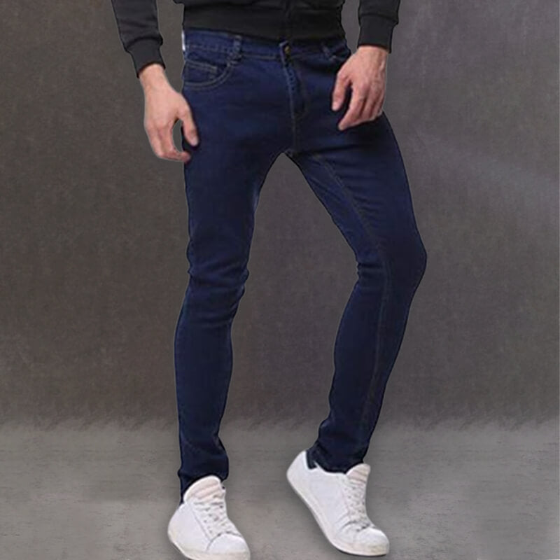 Hommes Slim Fit Denim Stretch Jeans