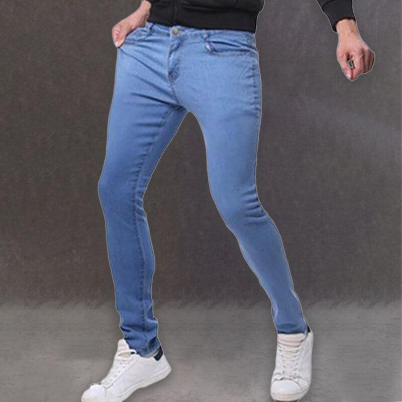 Hommes Slim Fit Denim Stretch Jeans