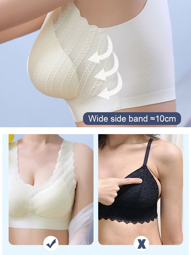 Soutien-gorge pigeonnant sans fil Ice Silk