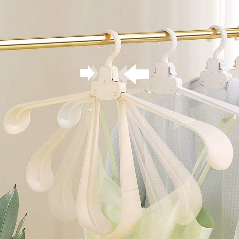 Cintres de voyage pliables en plastique🌷Offrir plus de 40% de réduction✨