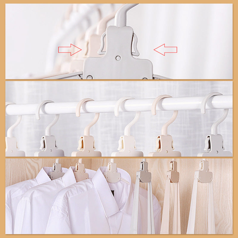 Cintres de voyage pliables en plastique🌷Offrir plus de 40% de réduction✨