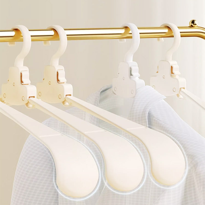 Cintres de voyage pliables en plastique🌷Offrir plus de 40% de réduction✨