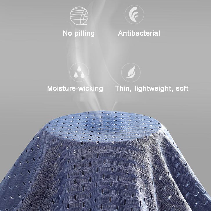 Caleçons en maille ultra-respirante en soie glacée pour hommes