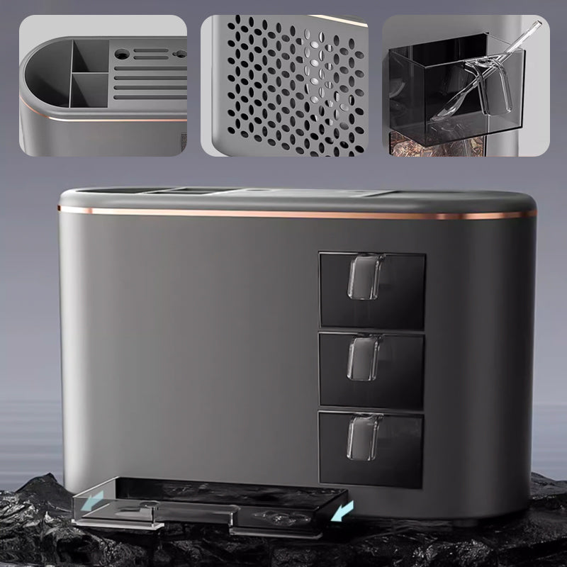Porte-couteaux multifonctionnel de cuisine