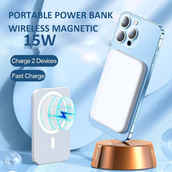 🔥2023 Vente chaude du Nouvel An à 50 % de réduction🔥Banque d'alimentation magnétique sans fil portable