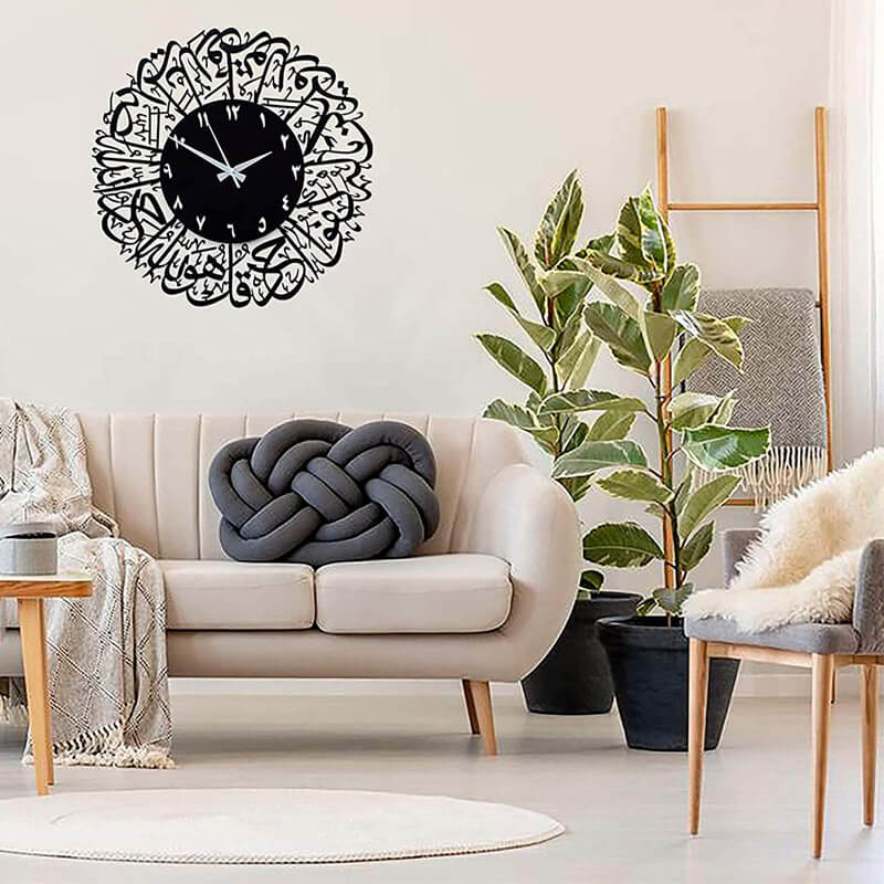 Acrylique miroir horloge décorative (50% off)