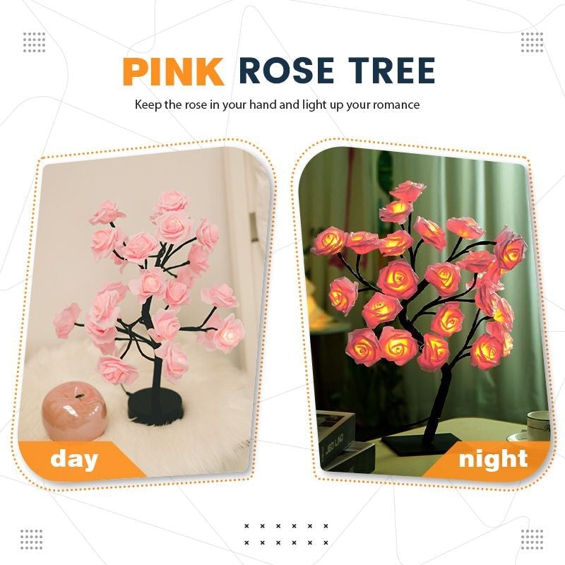 Lampe de table Rose éternelle