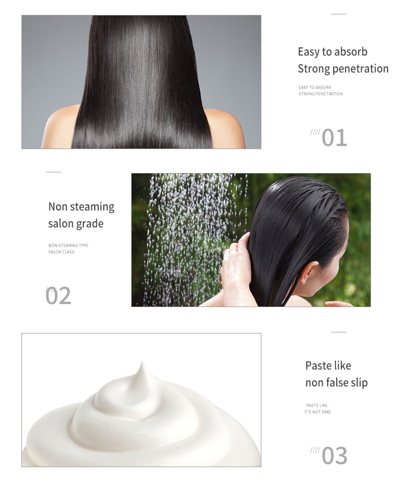 đ„Vente chaudeđ-CrĂšme capillaire nourrissante en profondeur (rend les cheveux doux et lisses)