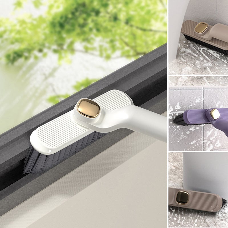 Brosse de nettoyage de crevasses rotative multifonction 3 en 1