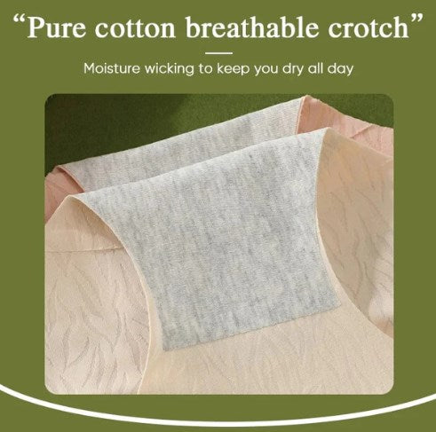 Achetez 5 et recevez 5 gratuits -Culotte de contrôle du ventre sans couture taille haute sans couture