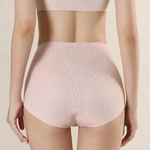 Achetez 5 et recevez 5 gratuits -Culotte de contrôle du ventre sans couture taille haute sans couture