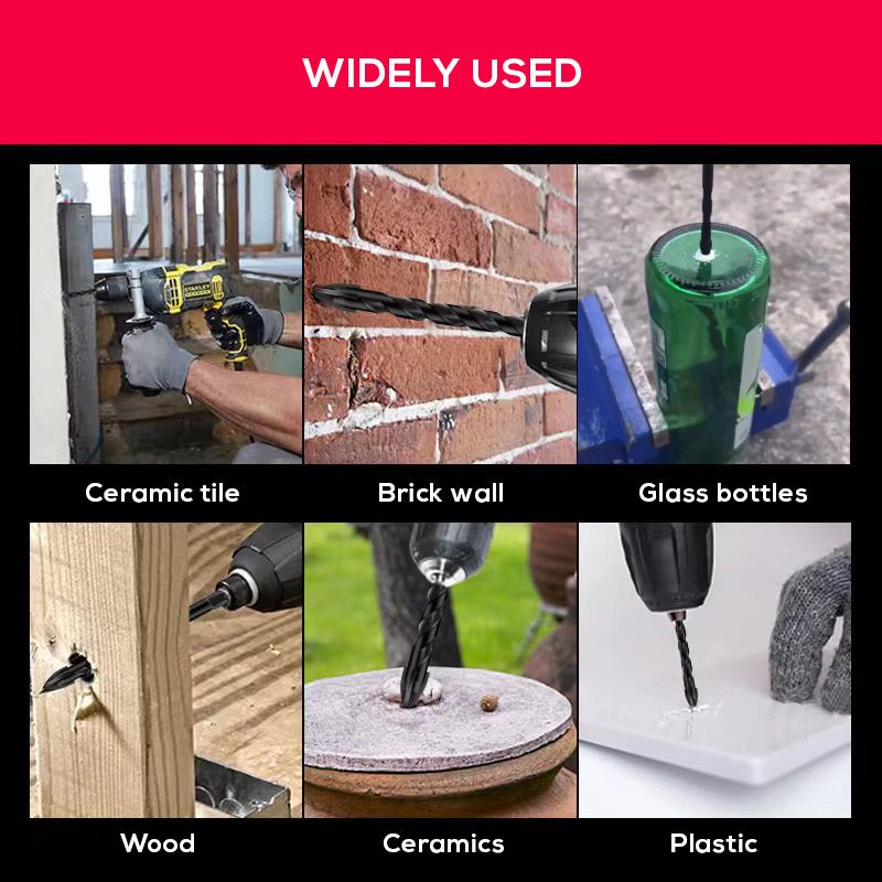 🎊 Pré - vente pour Noël 🎊 Ensemble de forets croisés à 4 lames 7 pièces