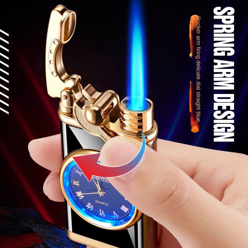 Mintiml® Briquet Gonflable Créatif avec Cadran et Bielle Bras