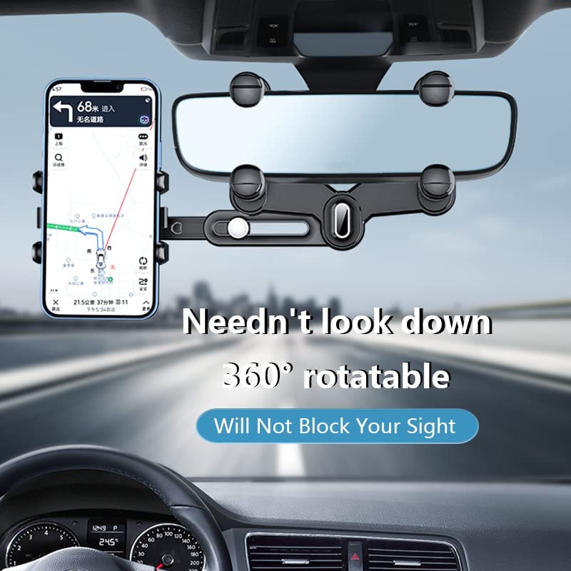 2023 Nouveau support de téléphone de voiture rotatif et rétractable