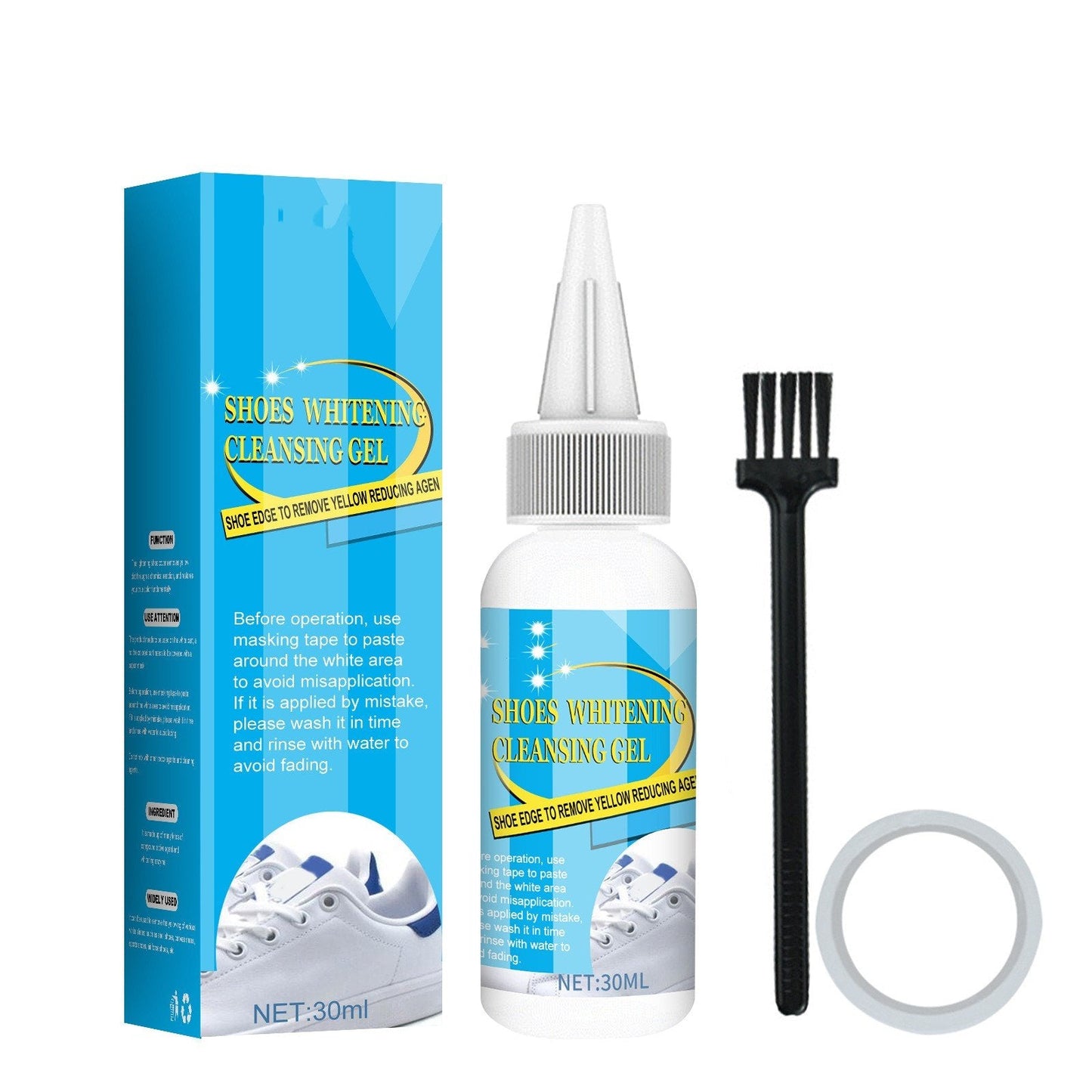 Acheter deux, obtenir un gratuitement Gel nettoyant éclaircissant pour chaussures