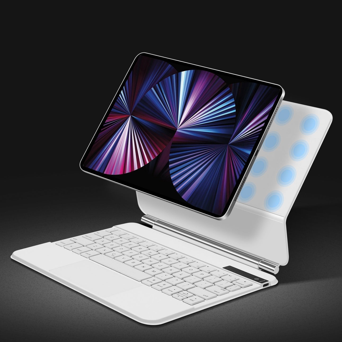Magnetic Keyboard Case For iPad(Free Shipping)