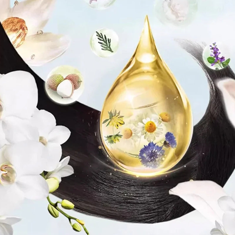Shampooing Teinture Capillaire à Bulles de Plantes