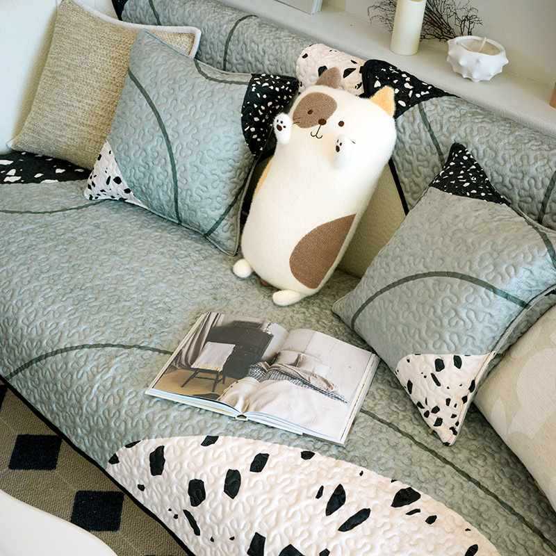 đ
đ PrĂ© - vente de NoĂ«l - 50% de rabais đâ--Housse de canapĂ© en coton lĂ©ger et luxueux housse de canapĂ© de protection pour meubles anti - rayures