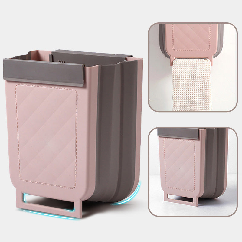 đ PrĂ© - vente de NoĂ«l - 48% de rabais đ-- Poubelle de cuisine pliante murale