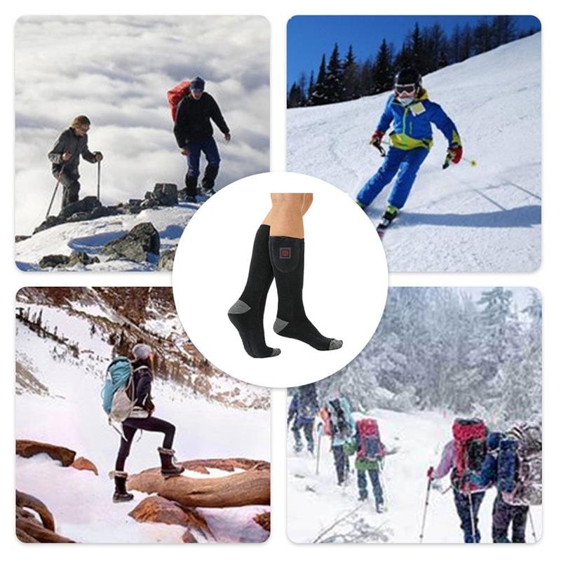đ NoĂ«l prĂ© - vente - 50% off đ Chaussettes chauffantes Ă  tempĂ©rature rĂ©glable - batterie amĂ©liorĂ©e - unisexe
