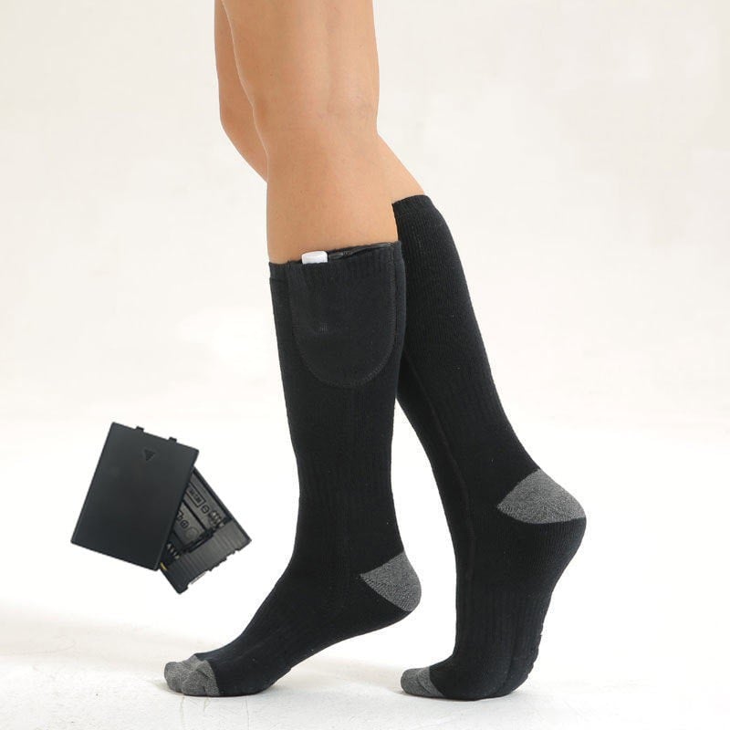 đ NoĂ«l prĂ© - vente - 50% off đ Chaussettes chauffantes Ă  tempĂ©rature rĂ©glable - batterie amĂ©liorĂ©e - unisexe