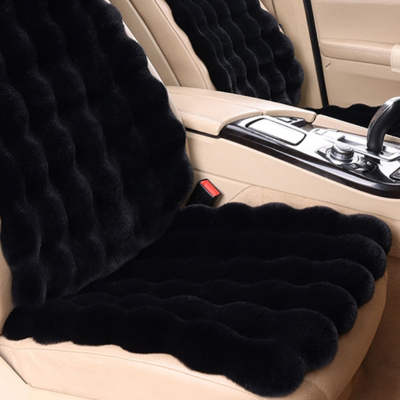 🎅🎊 Pré - vente de Noël - 50% de rabais 🎊⛄-- Ensemble de coussins de siège de voiture en peluche épaisse de luxe