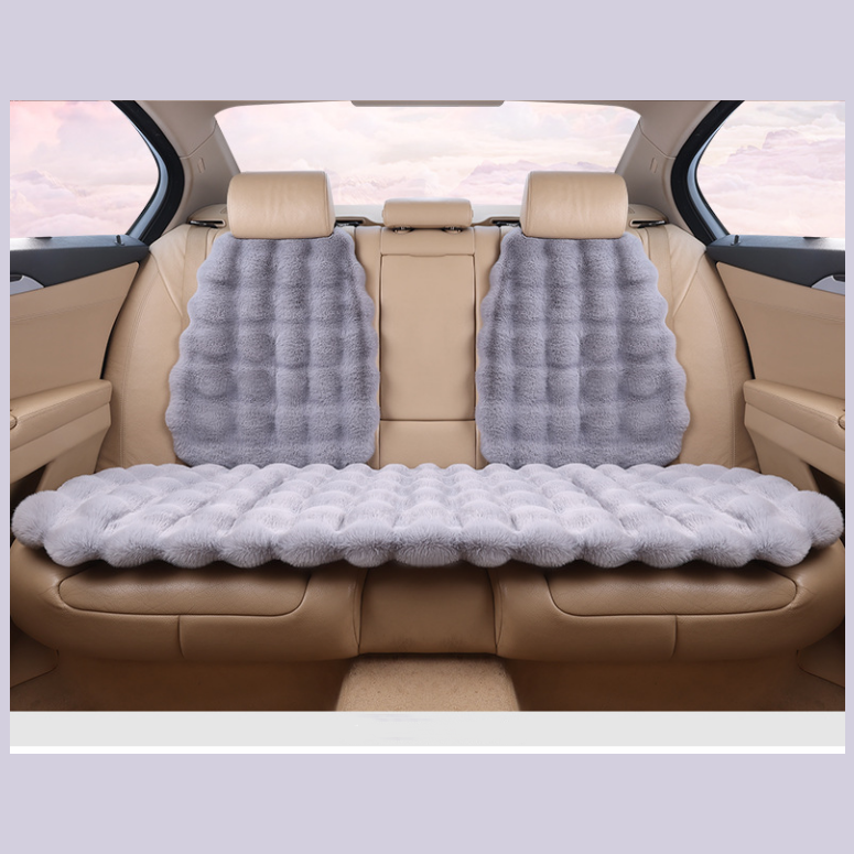 🎅🎊 Pré - vente de Noël - 50% de rabais 🎊⛄-- Ensemble de coussins de siège de voiture en peluche épaisse de luxe