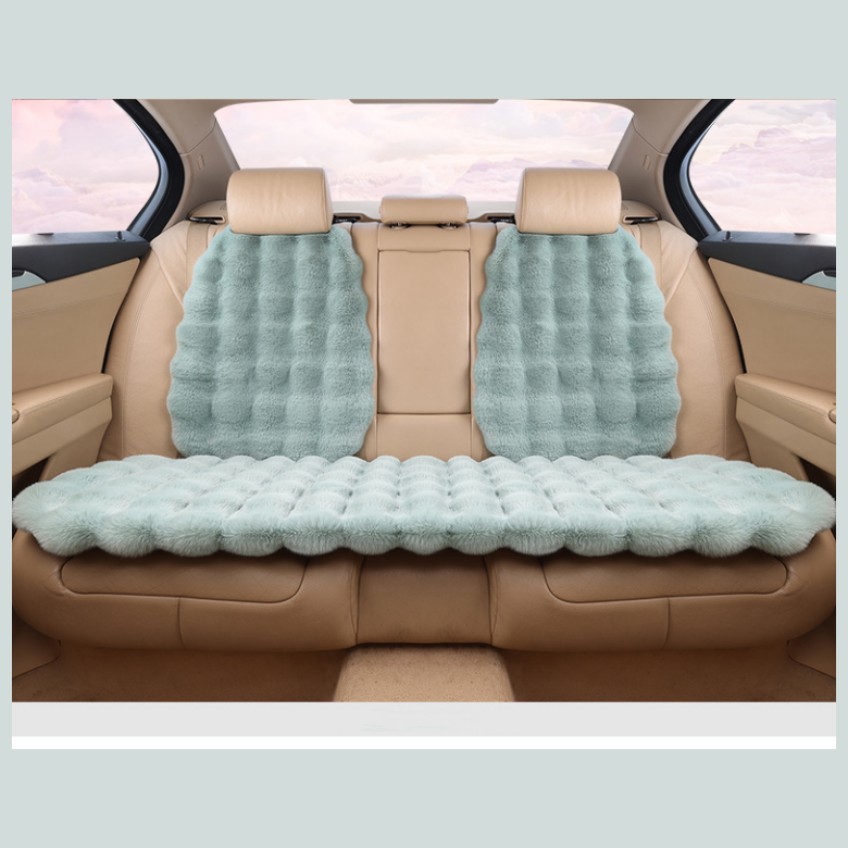 🎅🎊 Pré - vente de Noël - 50% de rabais 🎊⛄-- Ensemble de coussins de siège de voiture en peluche épaisse de luxe