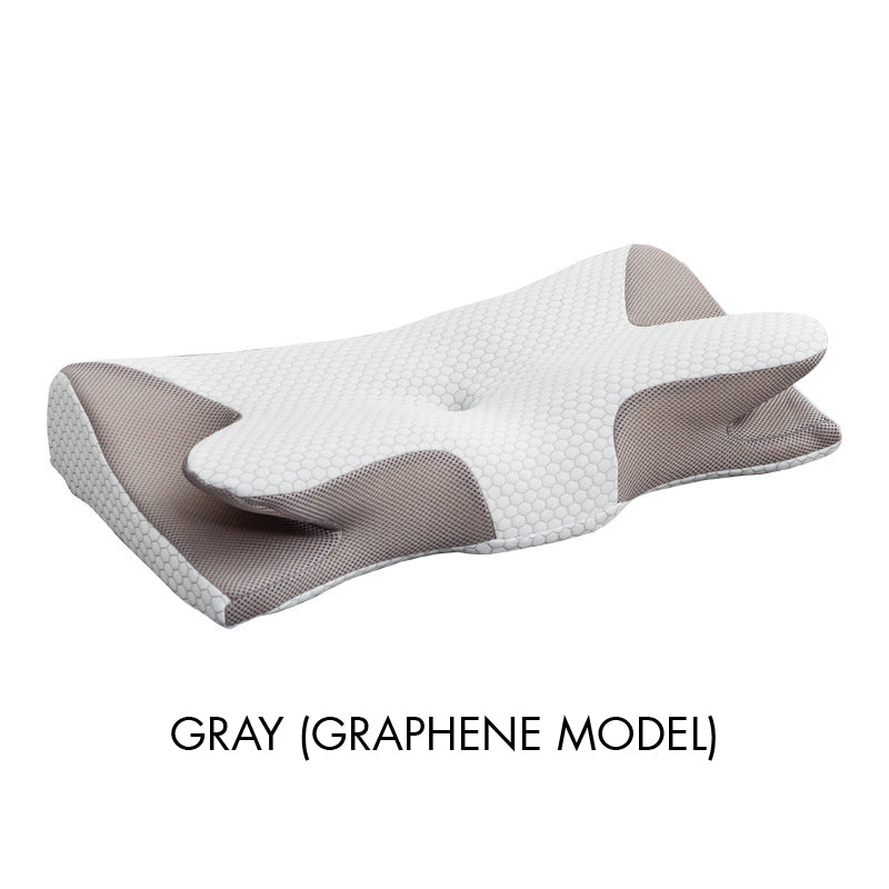 Cadeaux pratiques - coussin de cou éponge mémoire respirante en corne de vache