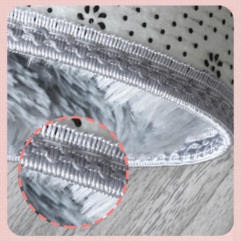 🎅🎊 Noël pré - vente - 50% off 🎊⛄--Tapis de sol en peluche de couleur dégradée