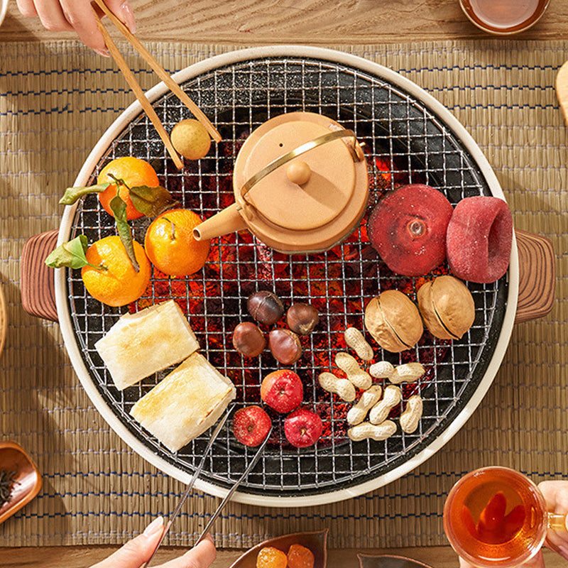 🎅🎊 Noël pré - vente - 50% off 🎊⛄--Barbecue de camping extérieur portable 3 en 1