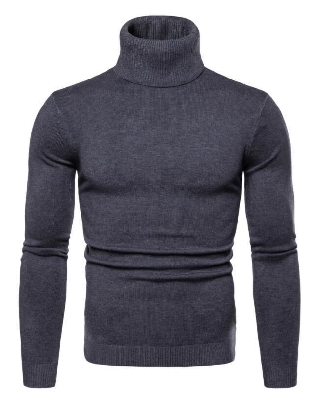 🎅🎄 Soldes de Noël 🥳- Chandail chaud col roulé pour homme