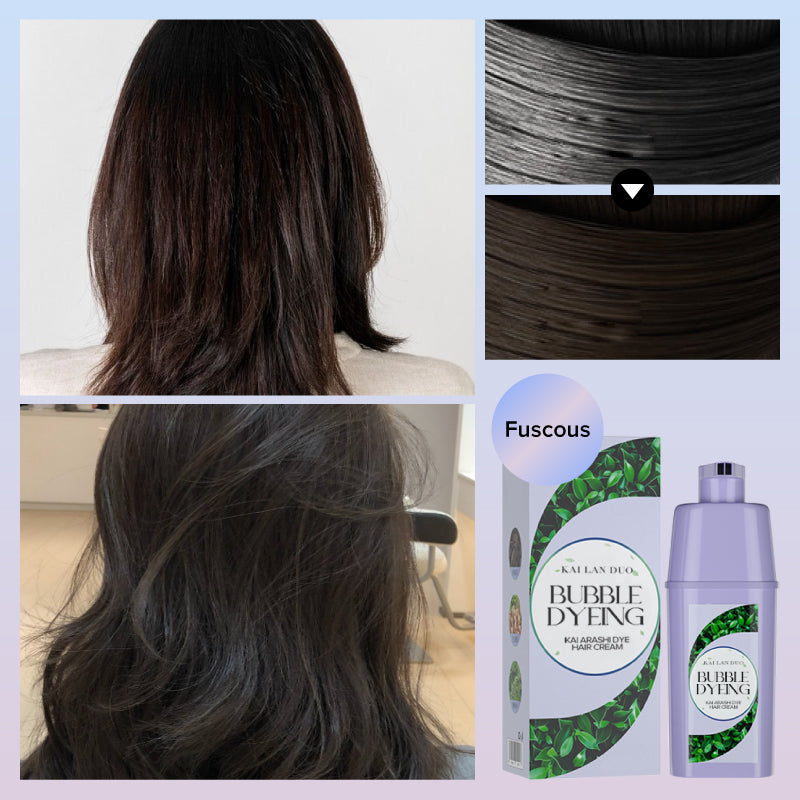 Couleur des cheveux mous pourpre