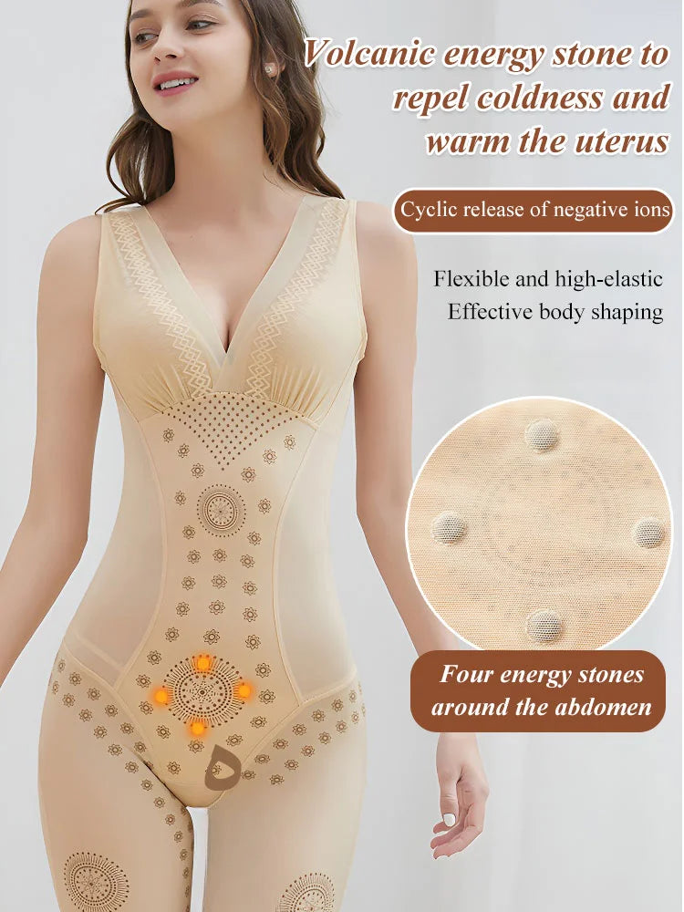 Gainant Amincissante Ventre et Levant Fesse pour Femme Sculptant à Une-pièce avec Design Déshabillé en Arrière