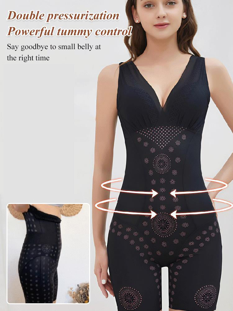 Gainant Amincissante Ventre et Levant Fesse pour Femme Sculptant à Une-pièce avec Design Déshabillé en Arrière