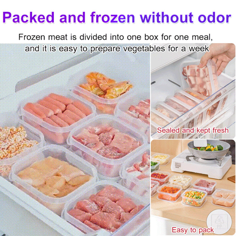 đ„Achetez 2 obtenez 1 gratuitđ„Conteneur de stockage de viande fraĂźche congelĂ©e pour rĂ©frigĂ©rateur